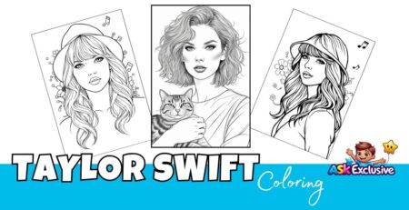 Taylor Swift coloring pages