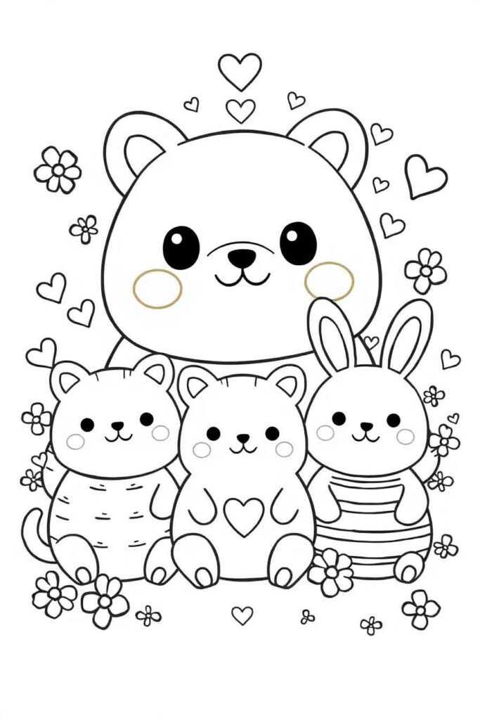 Squishmallow Coloring Pages