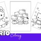 Sanrio coloring pages
