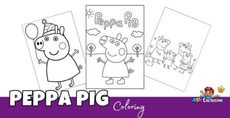 Peppa Pig coloring pages