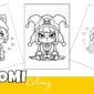 Kuromi Coloring Pages