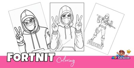 Fortnite Coloring Pages