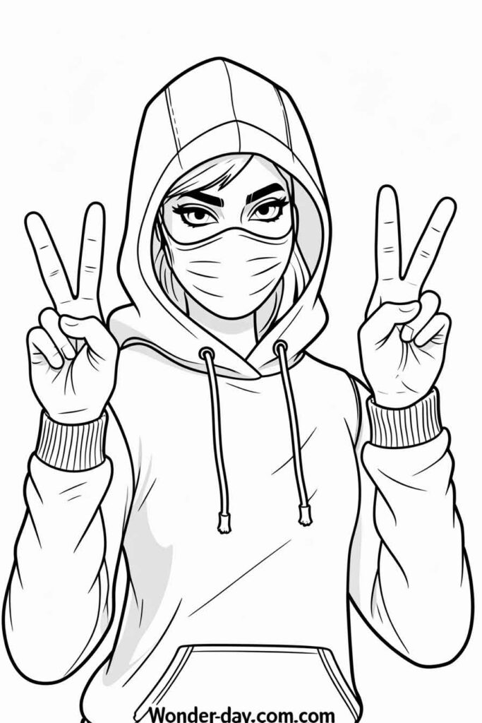 Fortnite Coloring Pages