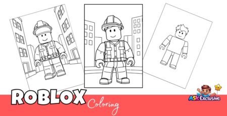 Roblox Coloring Pages