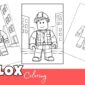 Roblox Coloring Pages