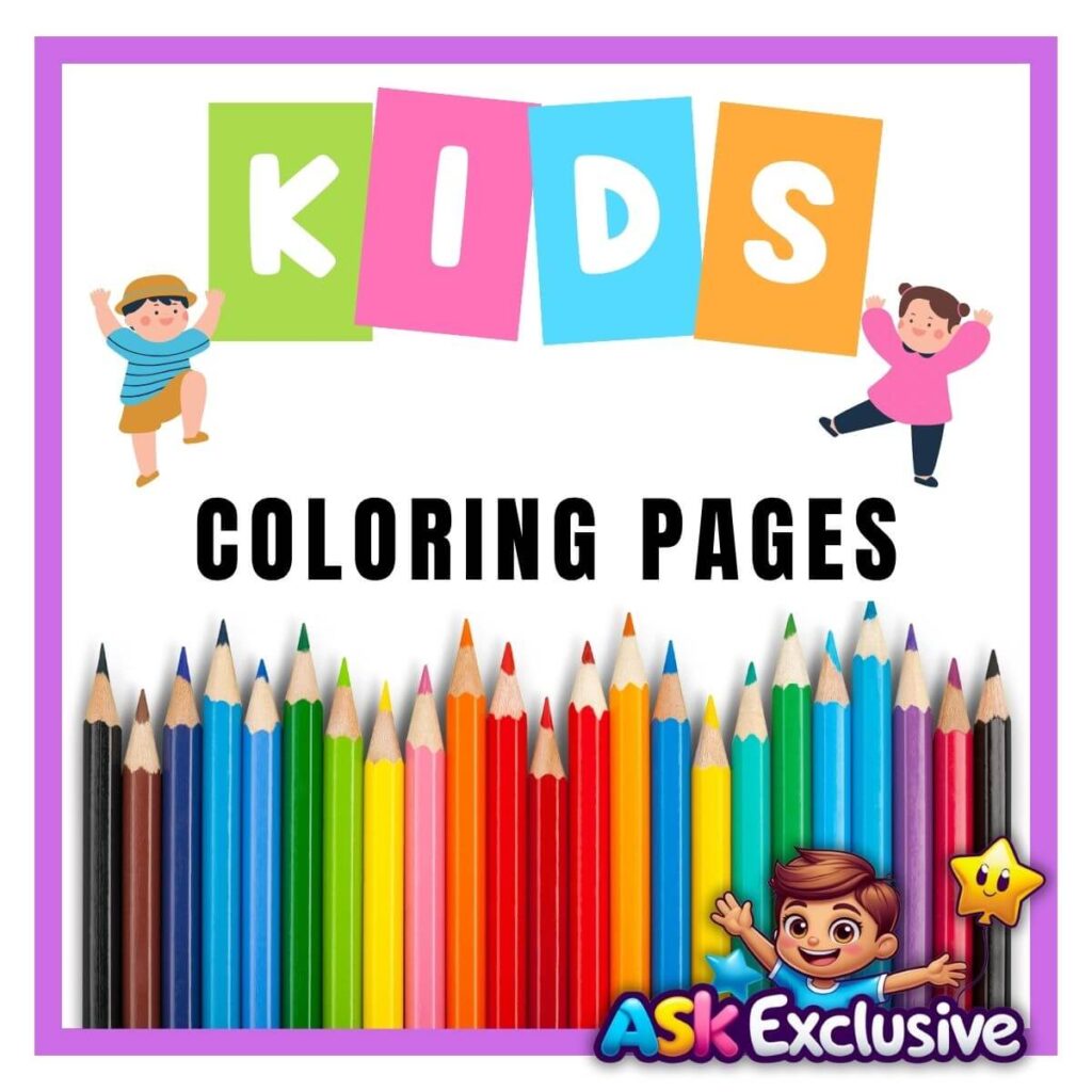 Kids coloring pages Free Download
