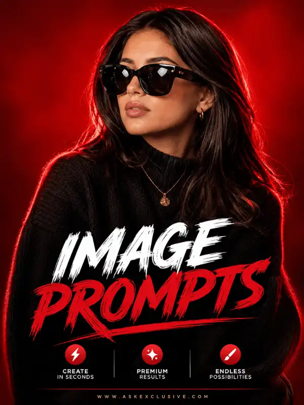 Creative image prompts guide cover with a scenic AI example